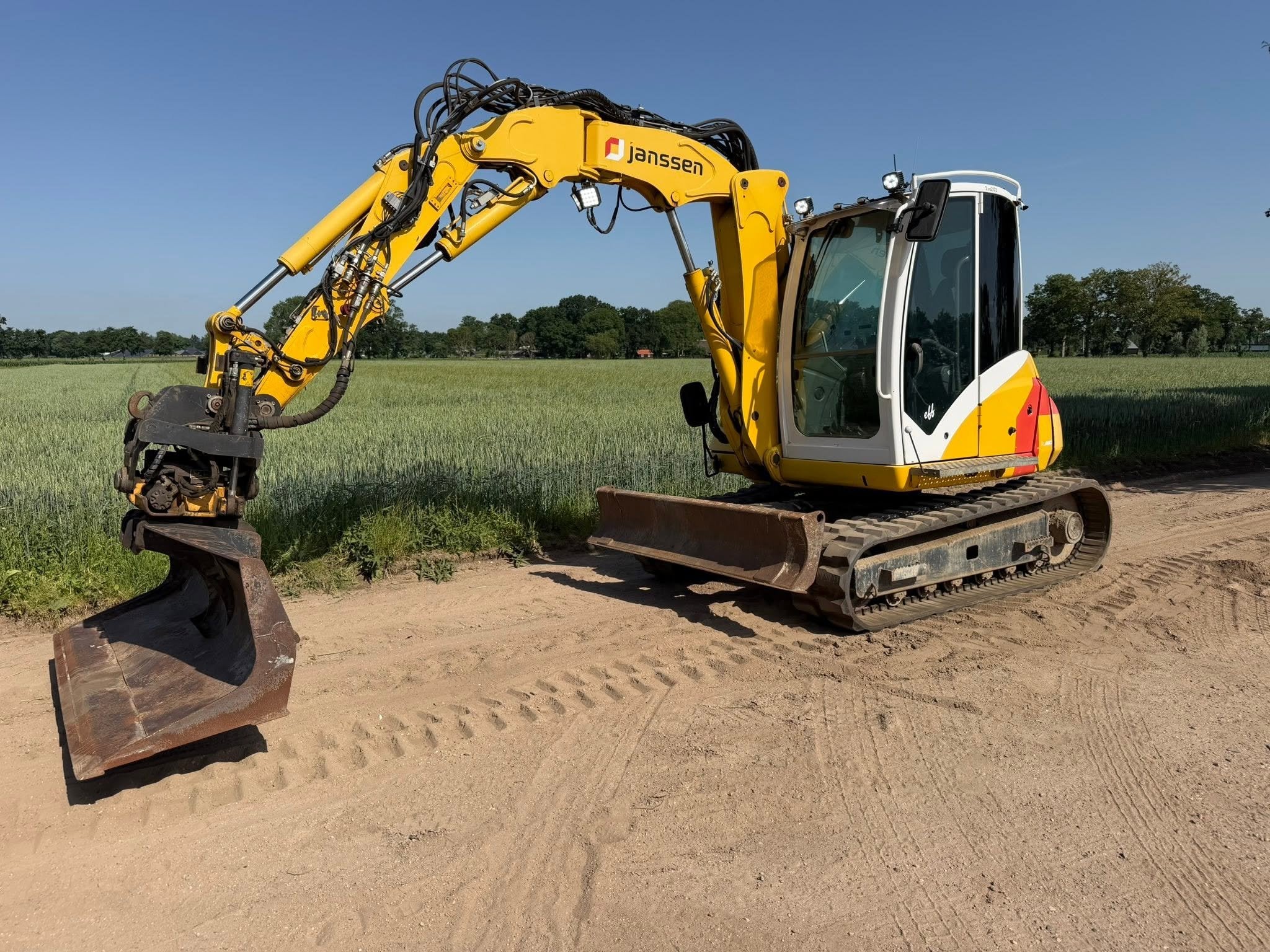 Mecalac MCR 8 Graafmachine (bj 2015), Graafmachine