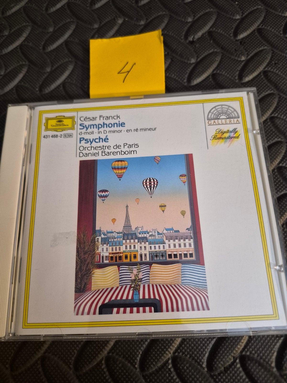 César Franck  Symphonie in d-moll & Psyché - Daniel Barenboi, Symfonie, Overige componisten, Ophalen of Verzenden, Romantiek