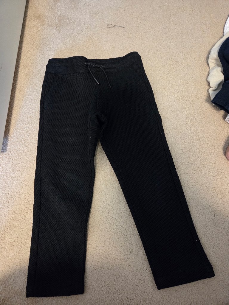 Zwarte nette jongensbroek, Ophalen, Zo goed als nieuw, Maat 104
