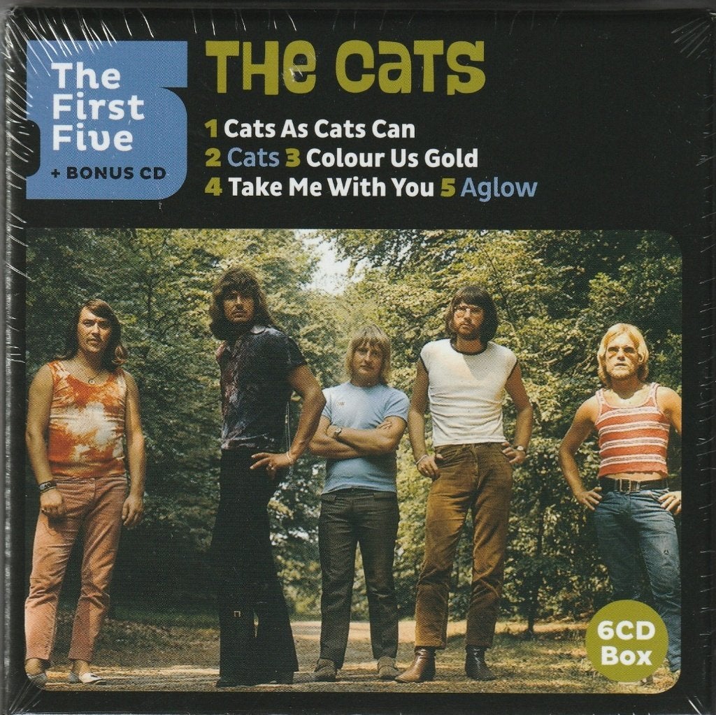 The Cats – The First Five & 1- 6 CDbox – in seal en supersch, Cd's en Dvd's, Ophalen of Verzenden, Nieuw in verpakking, Pop, Album