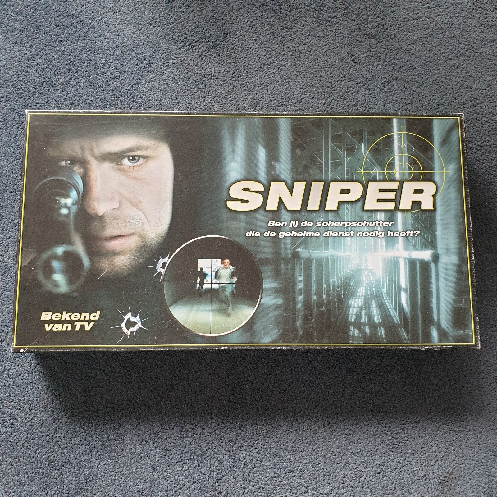 Sniper Bordspel - Spannend tactisch spel, Drie of vier spelers, Ophalen, Gebruikt