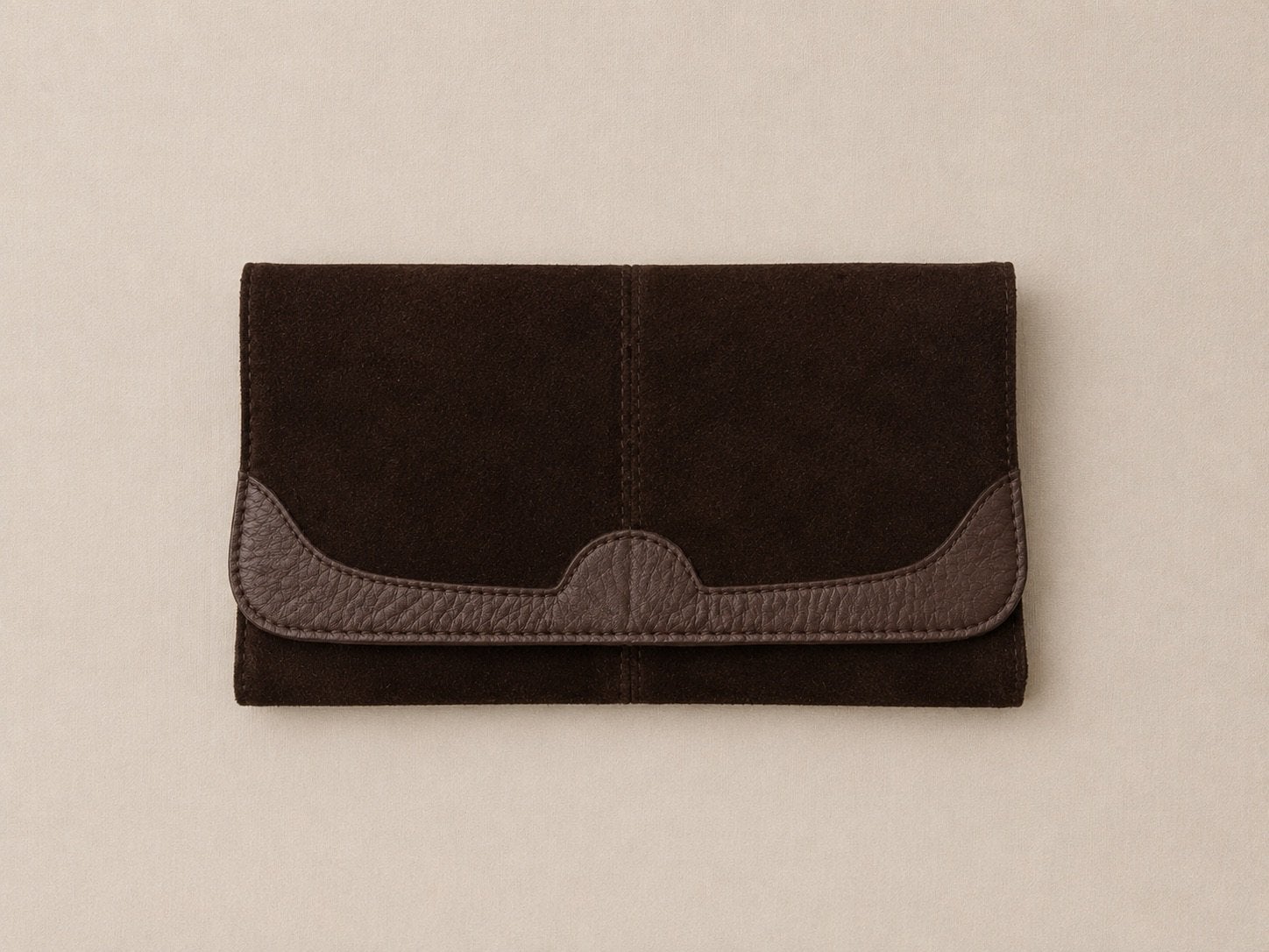 Vintage clutch | heel goed, Ophalen of Verzenden, Zo goed als nieuw, Bruin, Avondtasje