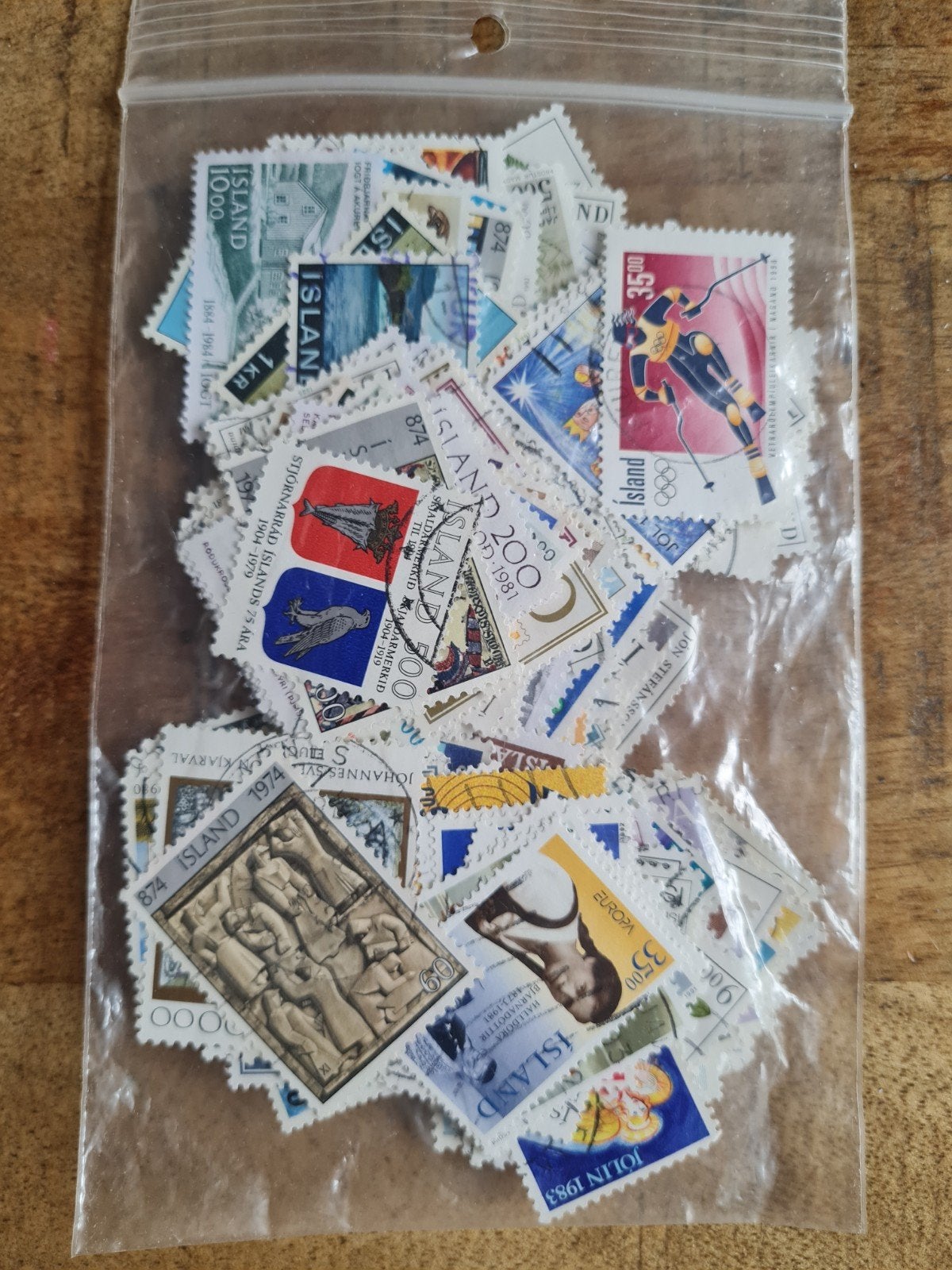 IJSLAND diverse jaren, Postzegels en Munten, Ophalen of Verzenden, IJsland