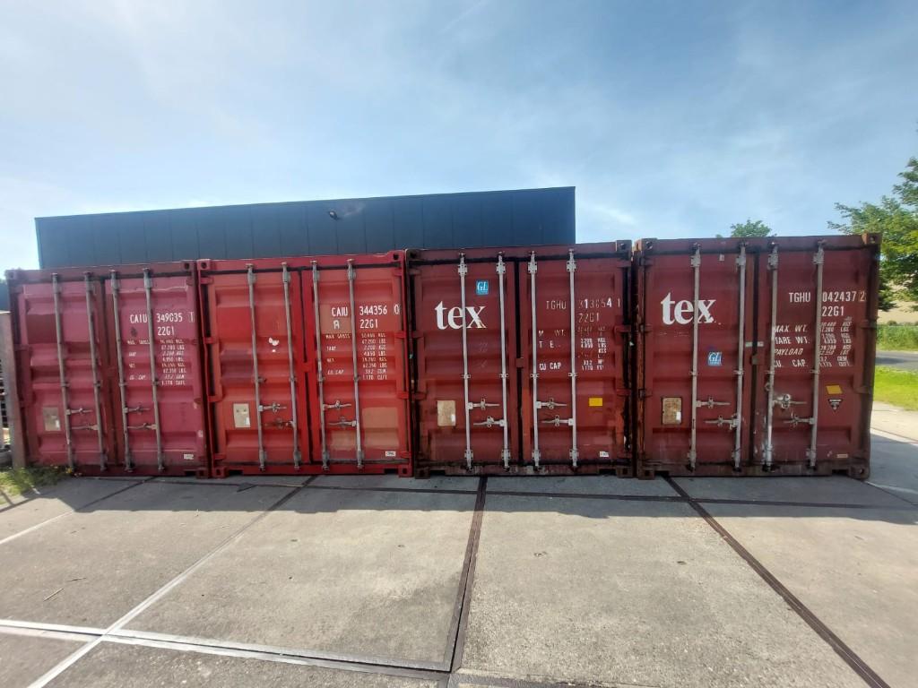 20ft Zeecontainers - Gebruikt (4 stuks beschikbaar, Ophalen, Oswalt, Info@oswalt.nl, 8502TZ