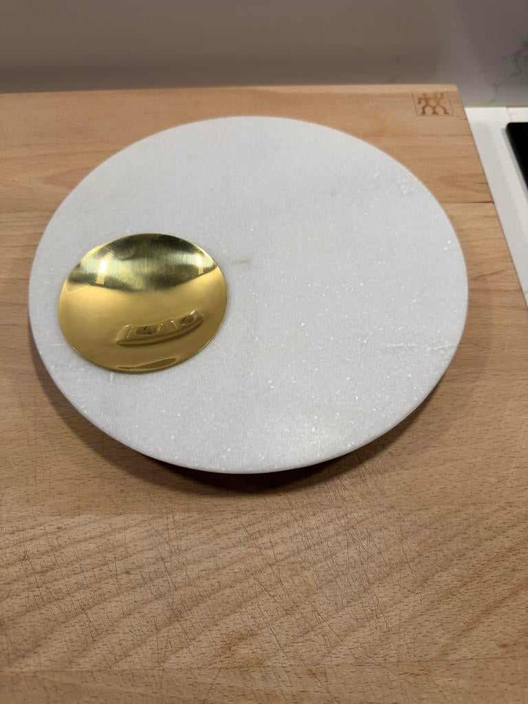 Tom Dixon - Stone serving tray, Ophalen of Verzenden, Nieuw, Rond, Overige materialen