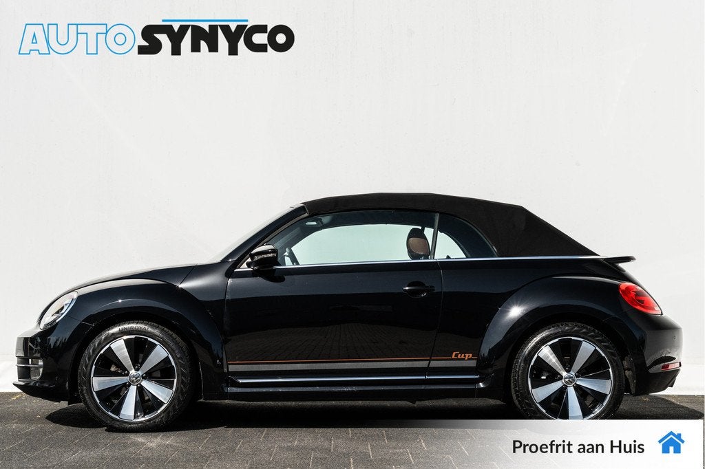 Volkswagen Beetle Cabriolet 1.2 TSi Cup | Stoelverwarming |, Auto's, Euro 5, Stof, Gebruikt, 4 cilinders