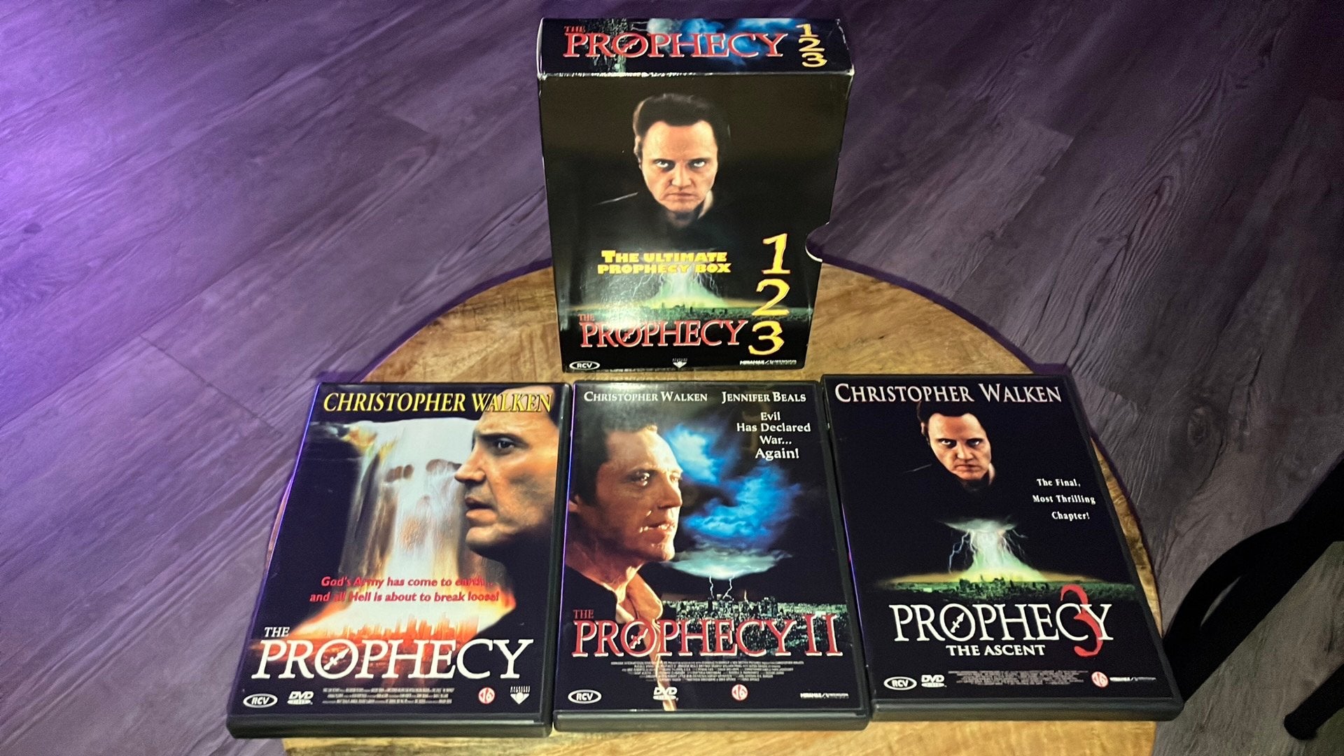 The Prophecy Trilogy dvd box      (19), Vanaf 12 jaar, Ophalen of Verzenden, Zo goed als nieuw, Overige genres
