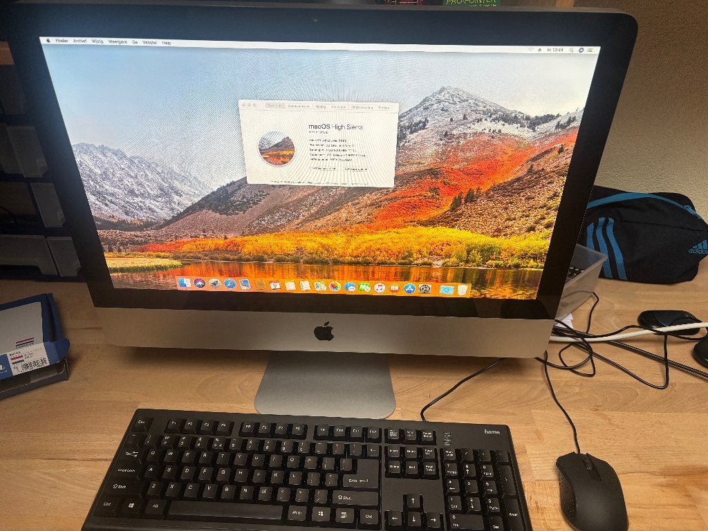Apple iMac Mid 2010,voor hobby, kinderen of onderdelen, Computers en Software, Ophalen, Gebruikt, 21,5-inch, HDD