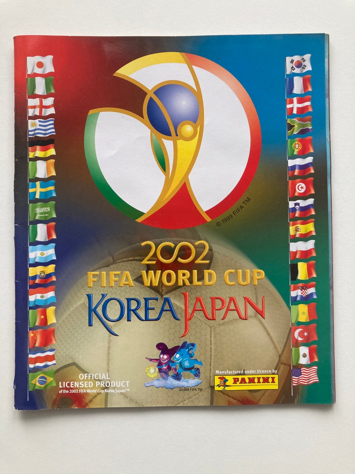 Panini Korea Japan 2002 - WK 2002 - Officiële Herdruk, Ophalen of Verzenden, Gebruikt, Buitenlandse clubs, Poster, Plaatje of Sticker