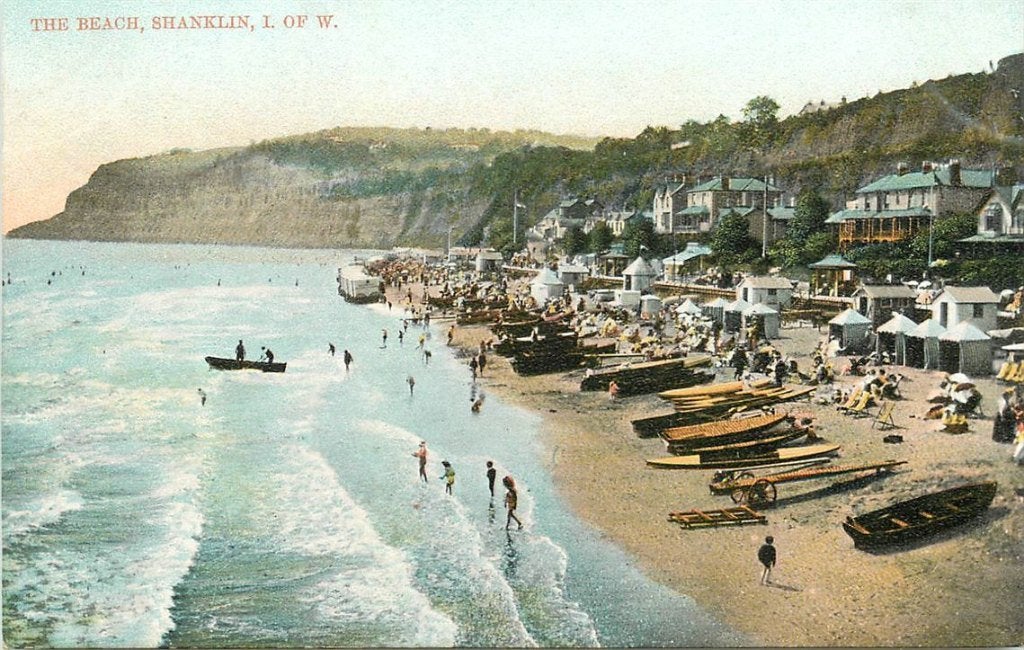 379-096-029 Shanklin IOW The Beach, Verzenden, Voor 1920, Engeland