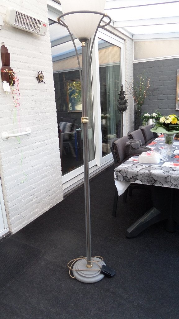 Staande schemerlamp, Ophalen, Zo goed als nieuw, Glas, 150 tot 200 cm