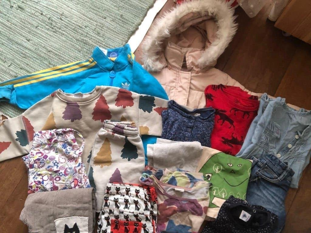 set van meisjeskleding maat 86, Meisje, Overige typen, Gebruikt, Diverse merken