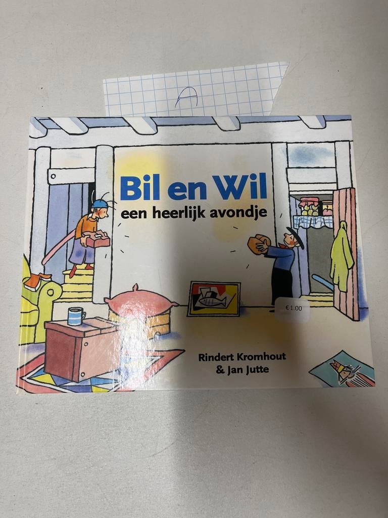 Bil en Wil: Een Heerlijk Avondje - Rindert Kromhout, Verzamelen, Ophalen of Verzenden, Zo goed als nieuw