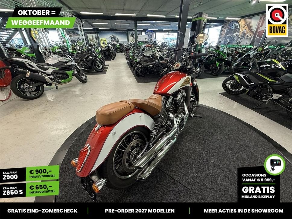 Indian Scout Icon (bj 2020) 5,285 km, 2 cilinders, Onbekend, 1133 cc, Meer dan 35 kW