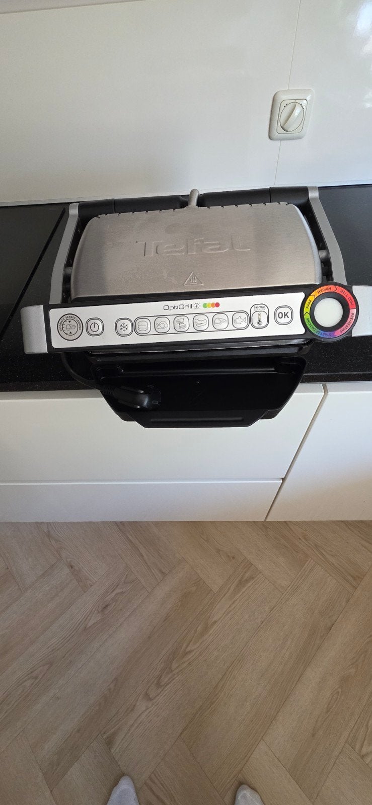Optigrill Tefal xl, Ophalen, Zo goed als nieuw