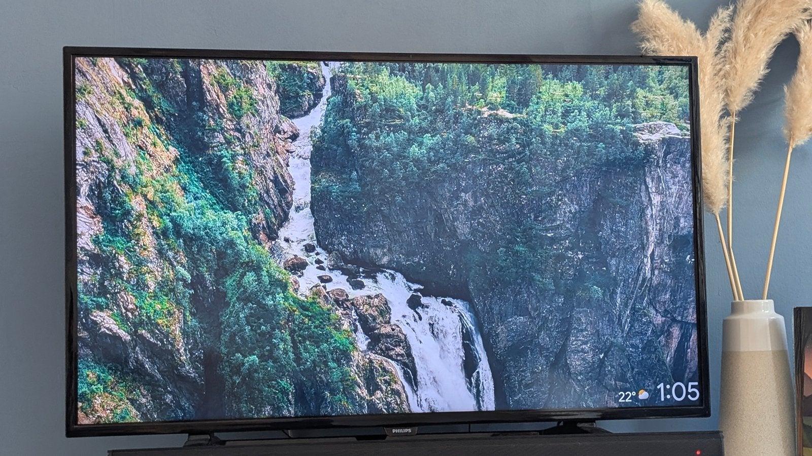 Philips TV (40 inch) met Salora Soundbar, Ophalen, Philips, 50 Hz, 100 cm of meer