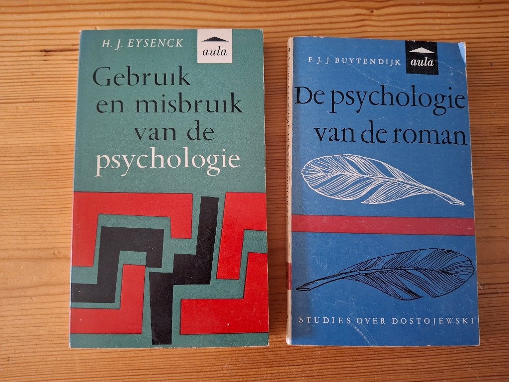 2 (oude) pockets over Psychologie., Ophalen of Verzenden, Gelezen
