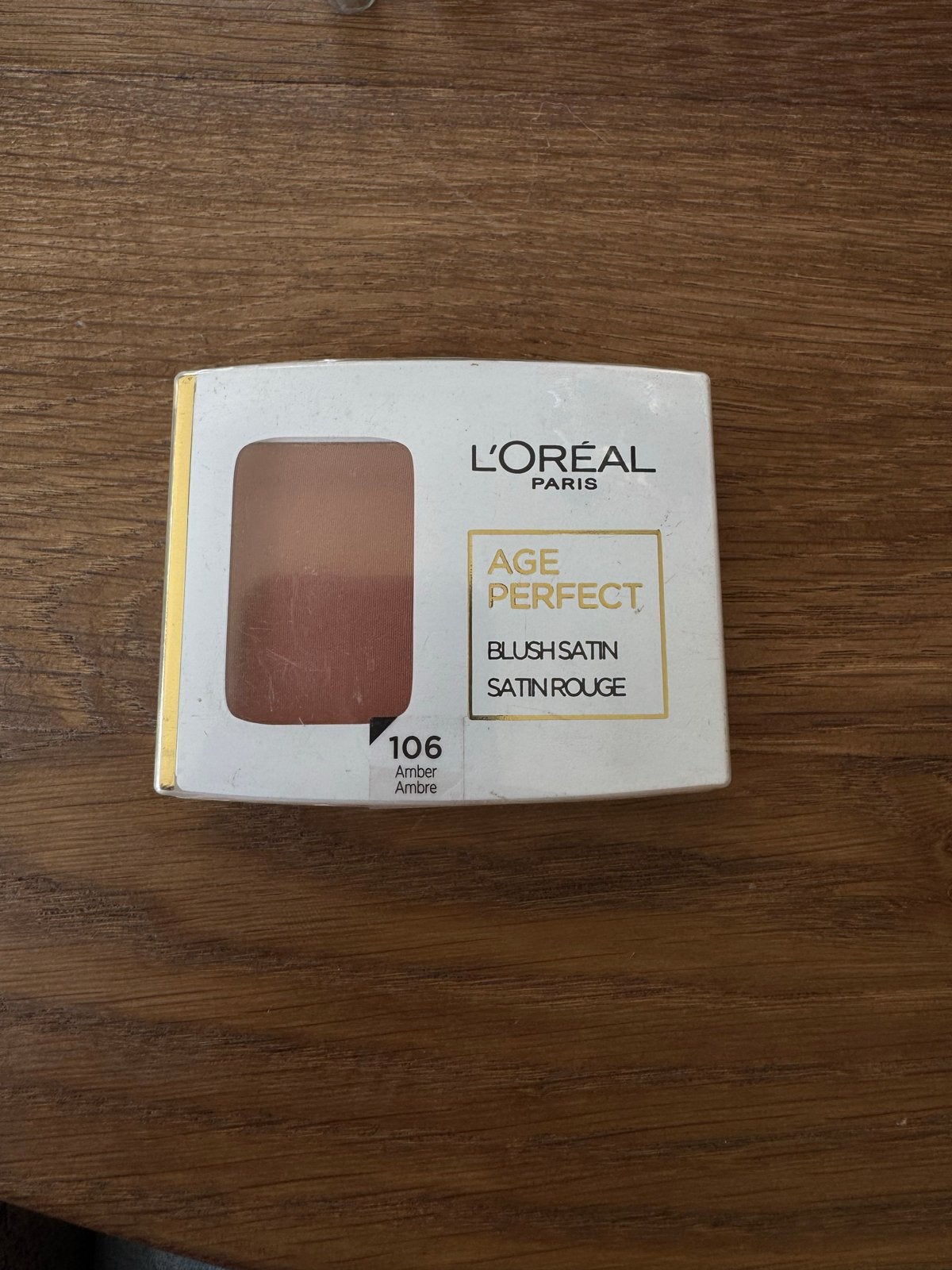 L'Oréal Age Perfect Blush Satin Rouge 106 Amber, Wangen, Nieuw, Ophalen of Verzenden, Make-up