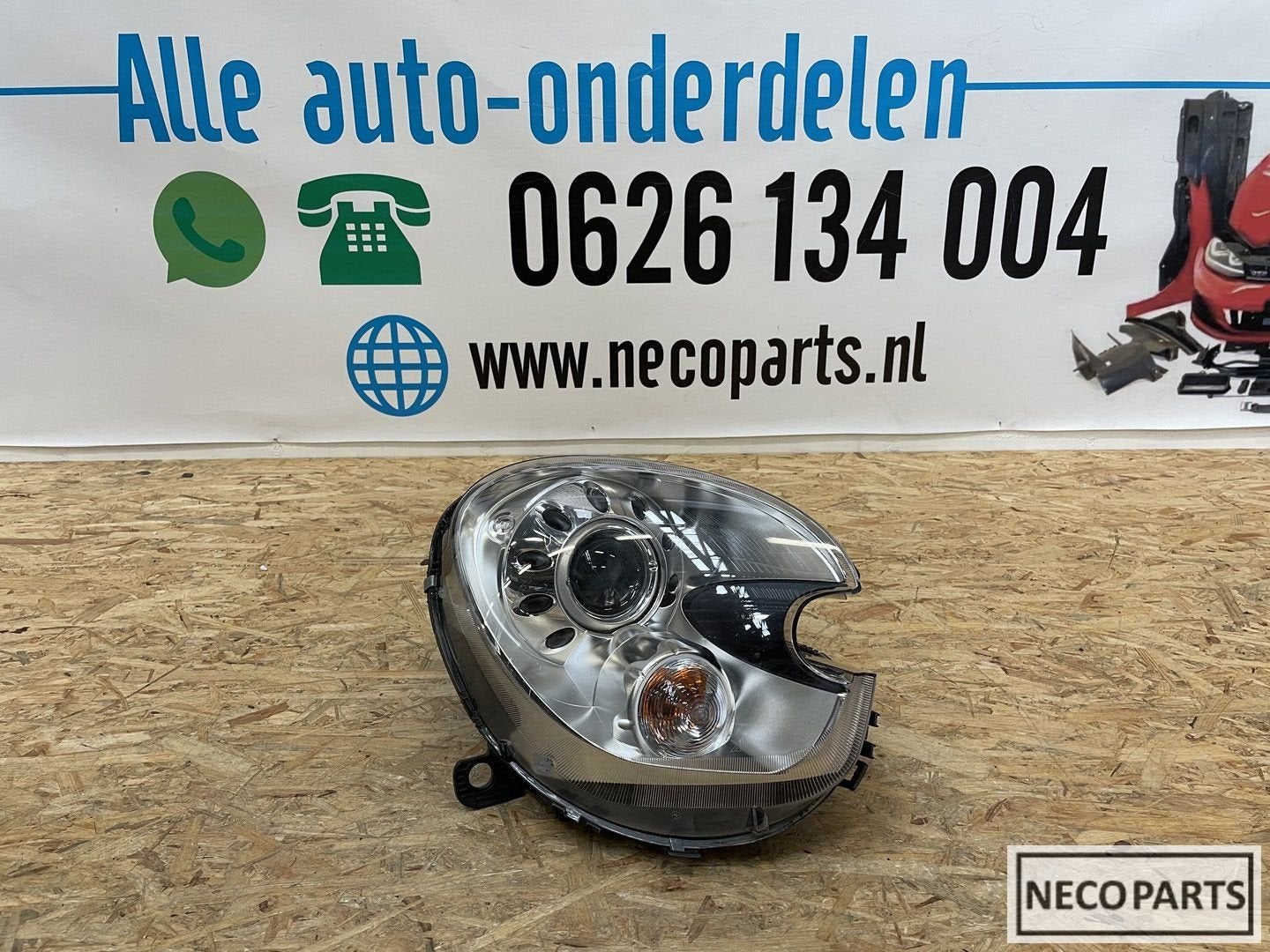 MINI COUNTRYMAN R60 XENON KOPLAMP RECHTS 9802270 ORIGINEEL, Auto-onderdelen, Verlichting, Mini, Gebruikt, Ophalen of Verzenden
