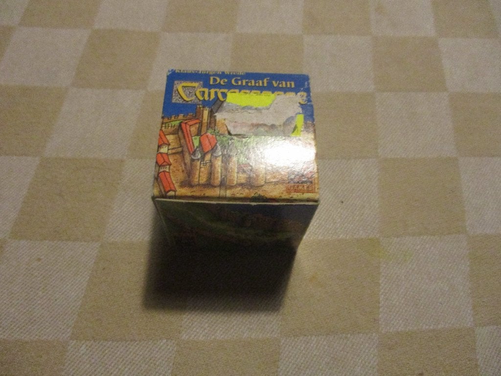 bordspel oude versie Carcassonne de Graaf van 999 gamers, Hobby en Vrije tijd, Gezelschapsspellen | Bordspellen, Vijf spelers of meer