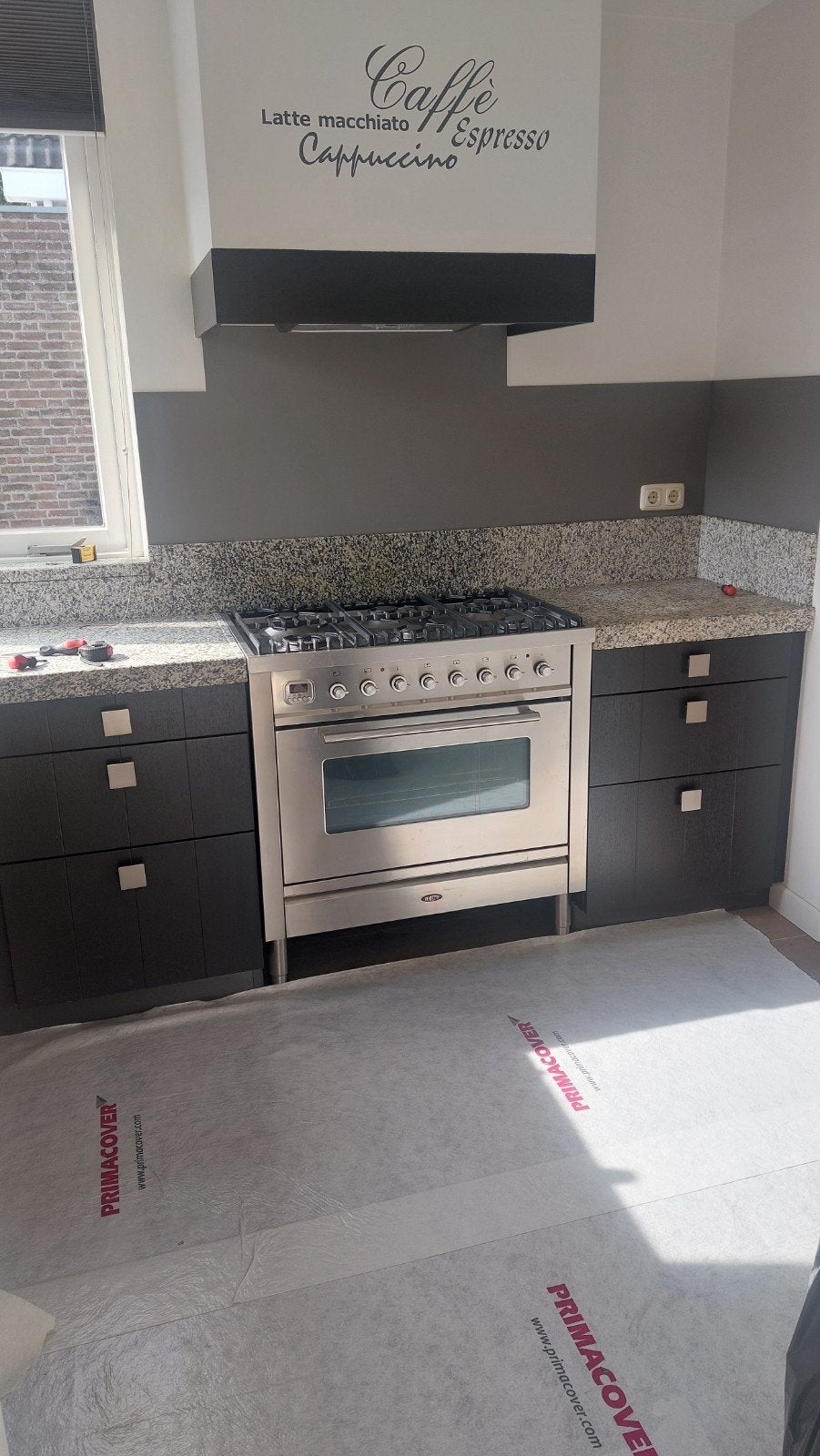 Boretti Gasfornuis met Oven - RVS Vrijstaand, Ophalen, Gebruikt, 60 cm of meer, Gas