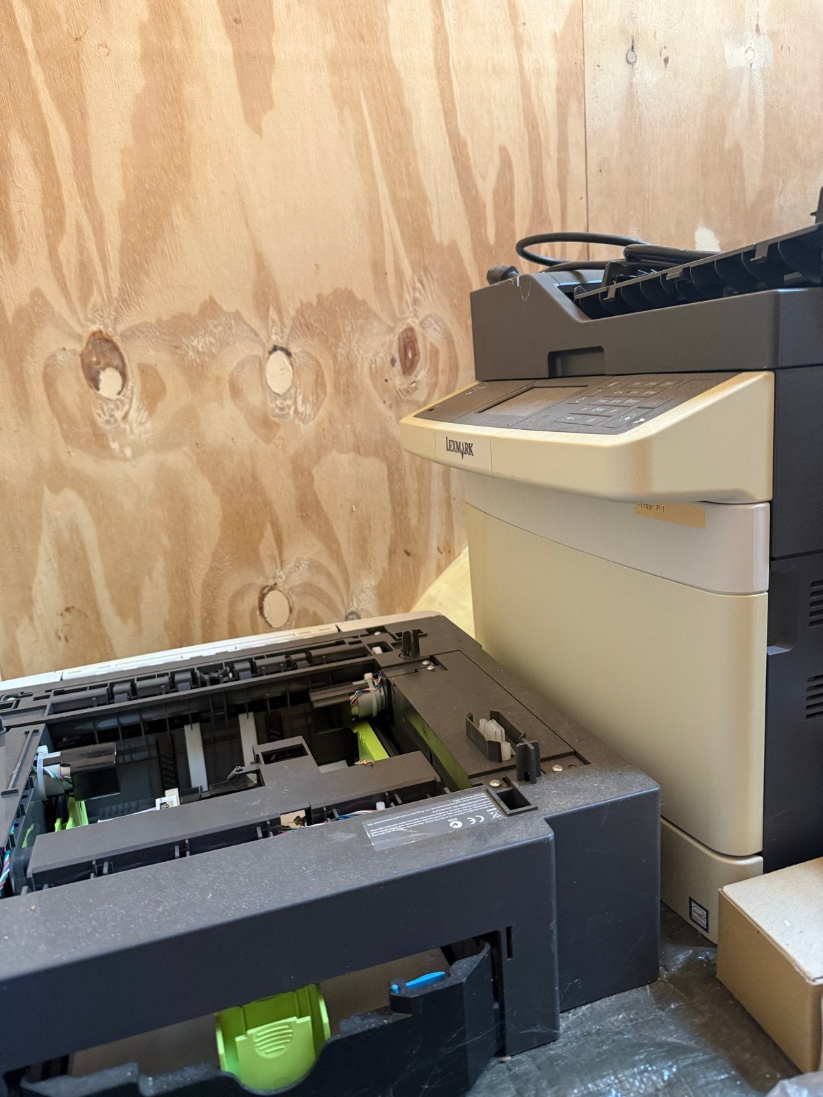 Lexmark Laserprinter - Gebruikt, Computers en Software, Ophalen, Zwart-en-wit printen, Printer, Niet werkend