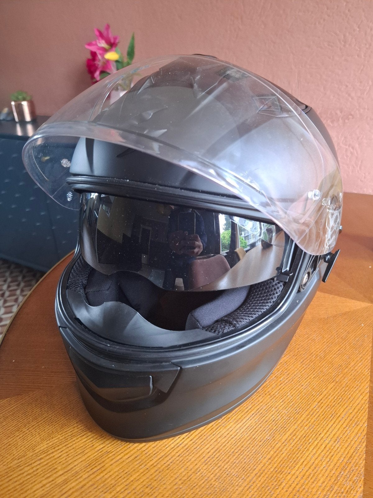 Scorpion EXO-491 Integraalhelm Mat Zwart, Ophalen of Verzenden, Tweedehands, Integraalhelm, Overige merken