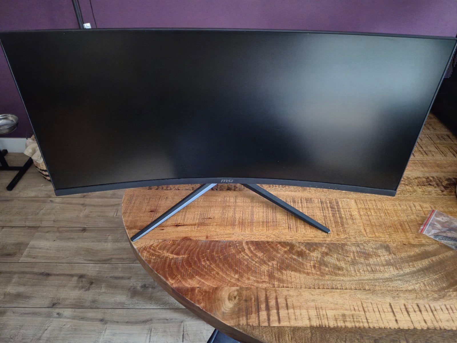 MSI MAG342CQR Curved Ultrawide Gaming Monitor 144Hz 34 inch, 101 t/m 150 Hz, VA, Curved, Minder dan 1 ms
