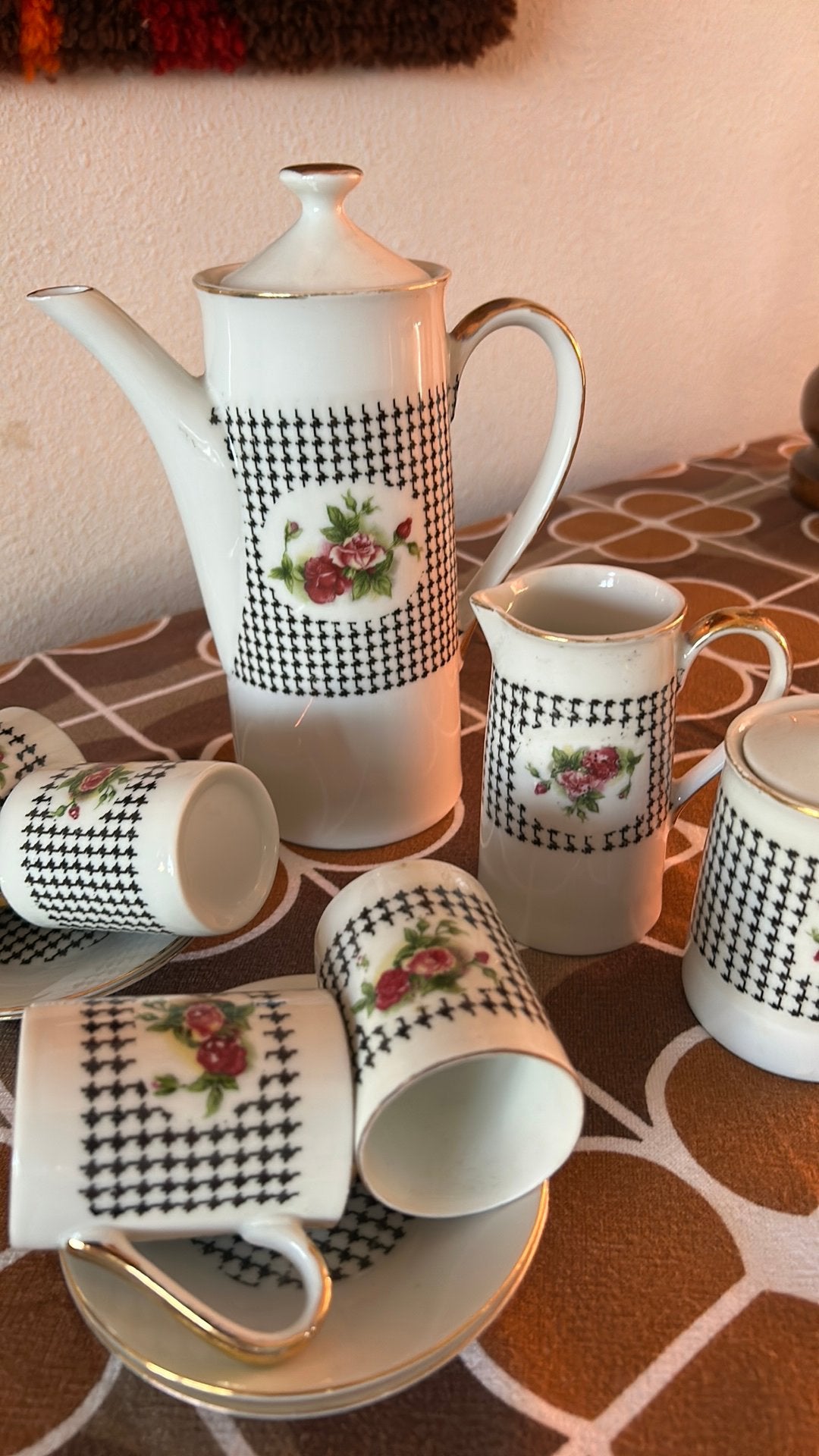 Vintage koffieservies, Antiek en Kunst, Ophalen