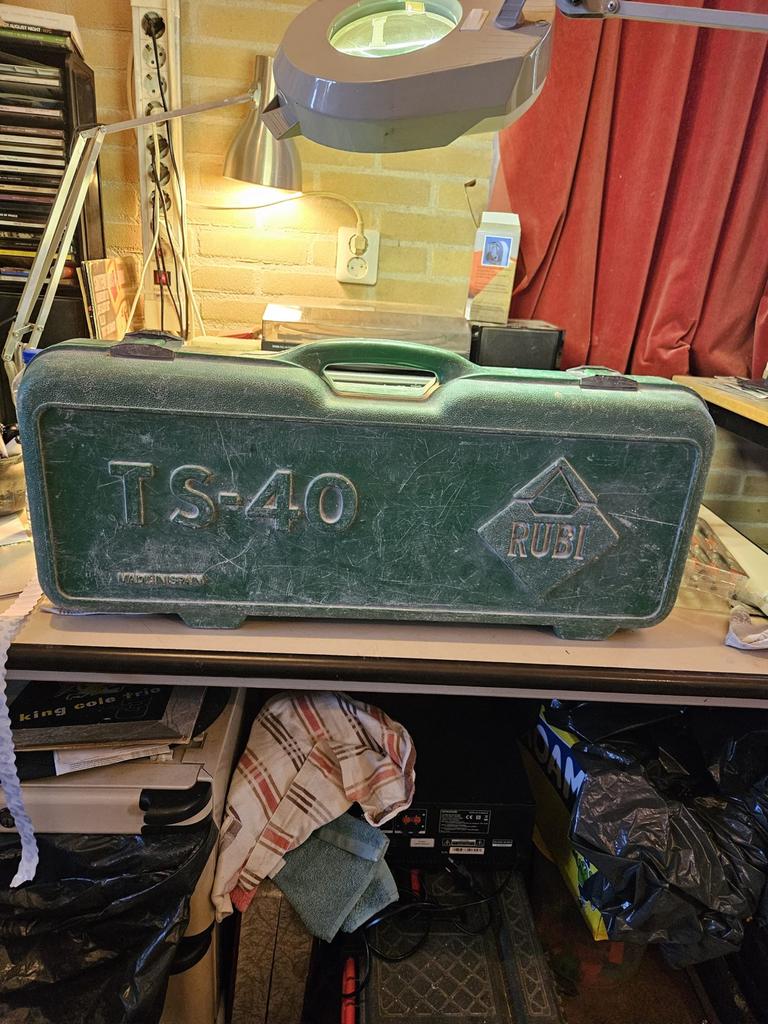 Rubi TS-40 Tegelsnijder in koffer, Ophalen, Gebruikt, Rubi, Nvt
