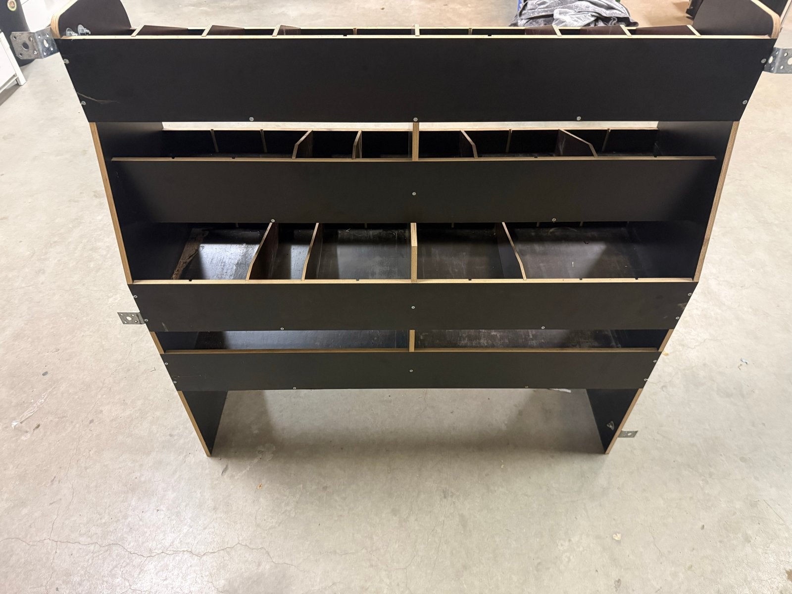 Houten Bedrijfswageninrichting Mercedes Vito (gebruikt), Ophalen