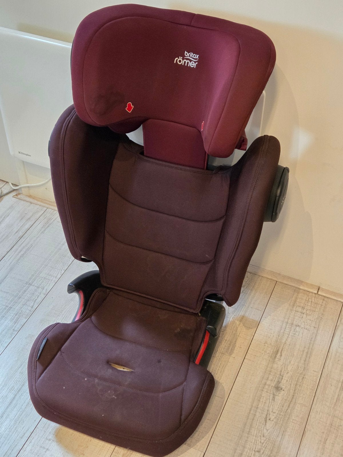 Britax Römer autostoel - veilig en verstelbaar, Ophalen, Romer, Autogordel of Isofix, Gebruikt