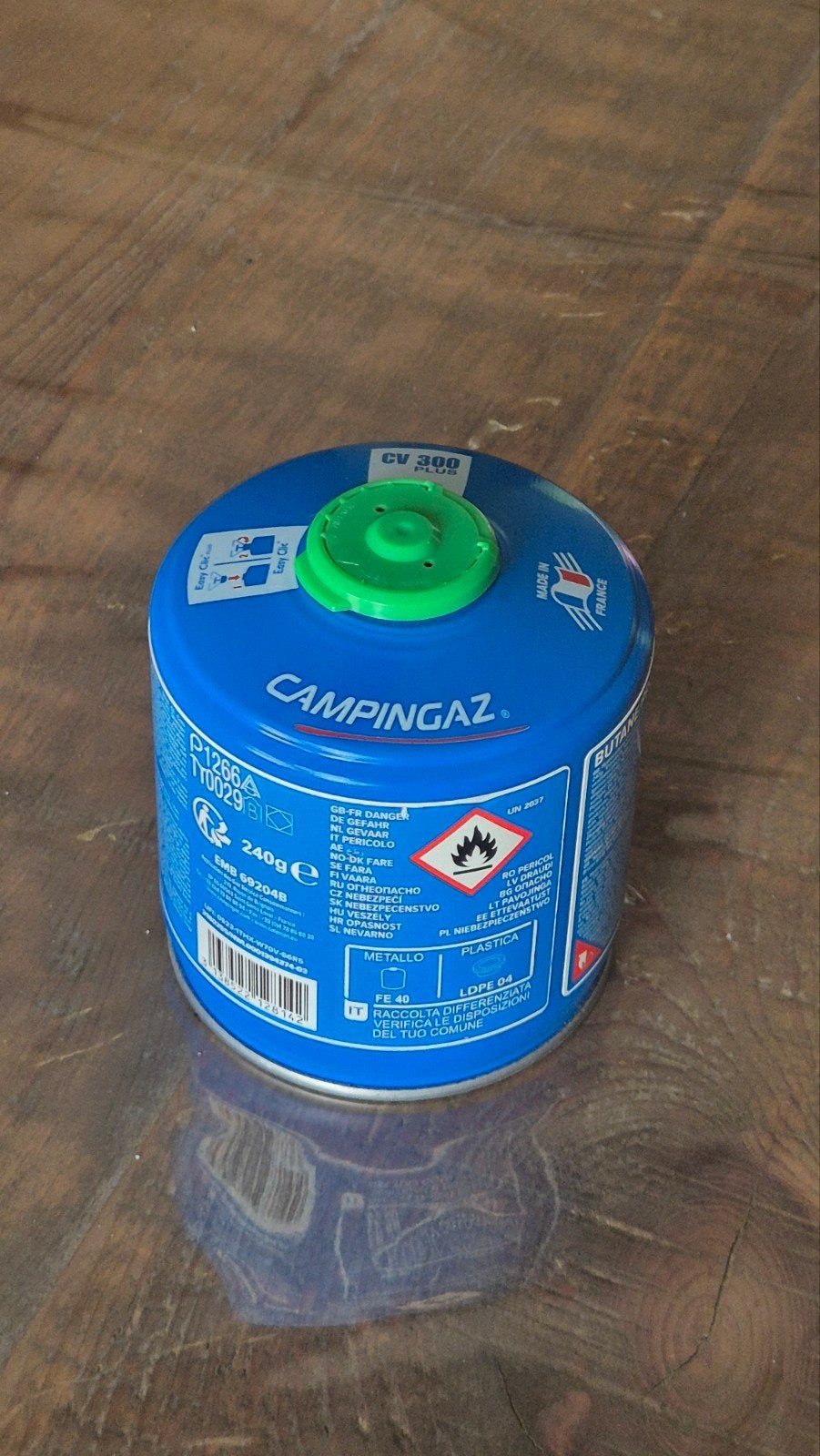 Campingaz CV 300 gascartouche - 240g, Ophalen, Nieuw