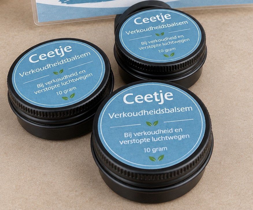 verkoudheidsbalsem met bijenwas, Ophalen of Verzenden, Gehele gezicht