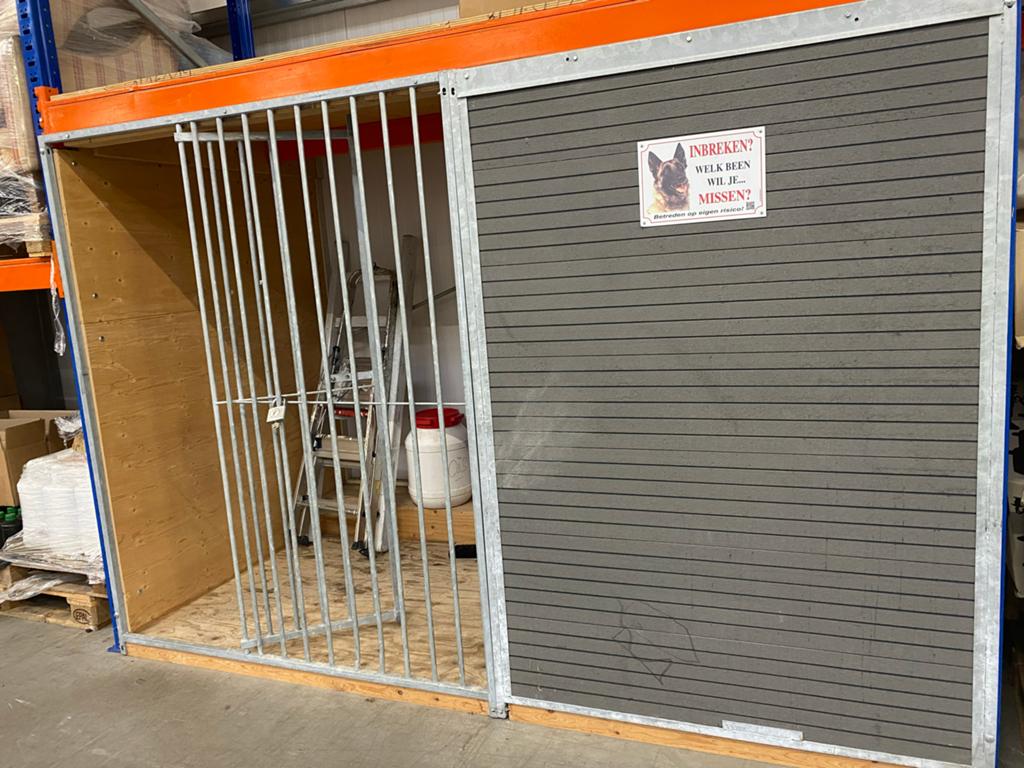 Kennel deuren, Dieren en Toebehoren, Hondenhokken, Ophalen, Zo goed als nieuw, 110 cm of meer, 100 cm of meer