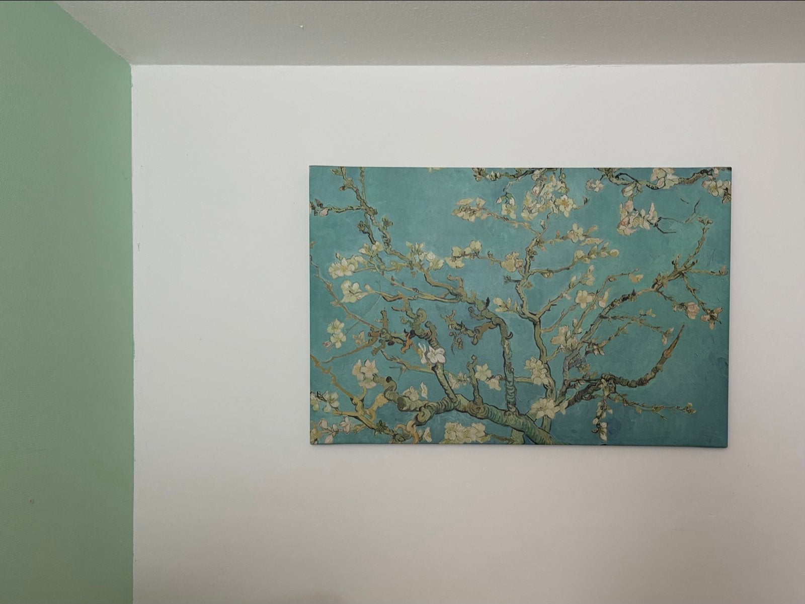 Ikea canvas Amandelbloesem van Van Gogh, Ophalen, 50 – 75, Oorspronkelijke maker, Zo goed als nieuw