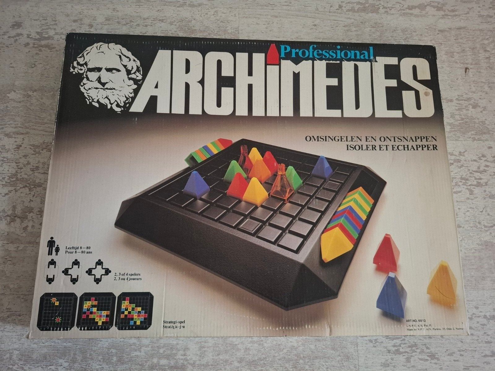 mooi spel ARCHIMEDES Bordspel, Een of twee spelers, Ophalen of Verzenden, Zo goed als nieuw