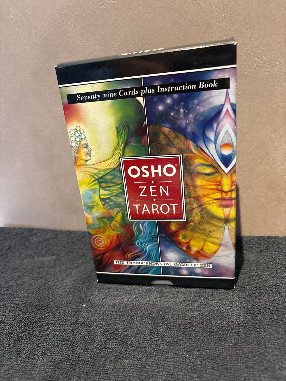 Osho Zen Tarot Kaartendeck met Instructieboek, Ophalen of Verzenden, Zo goed als nieuw, Tarot of Kaarten leggen, Instructieboek