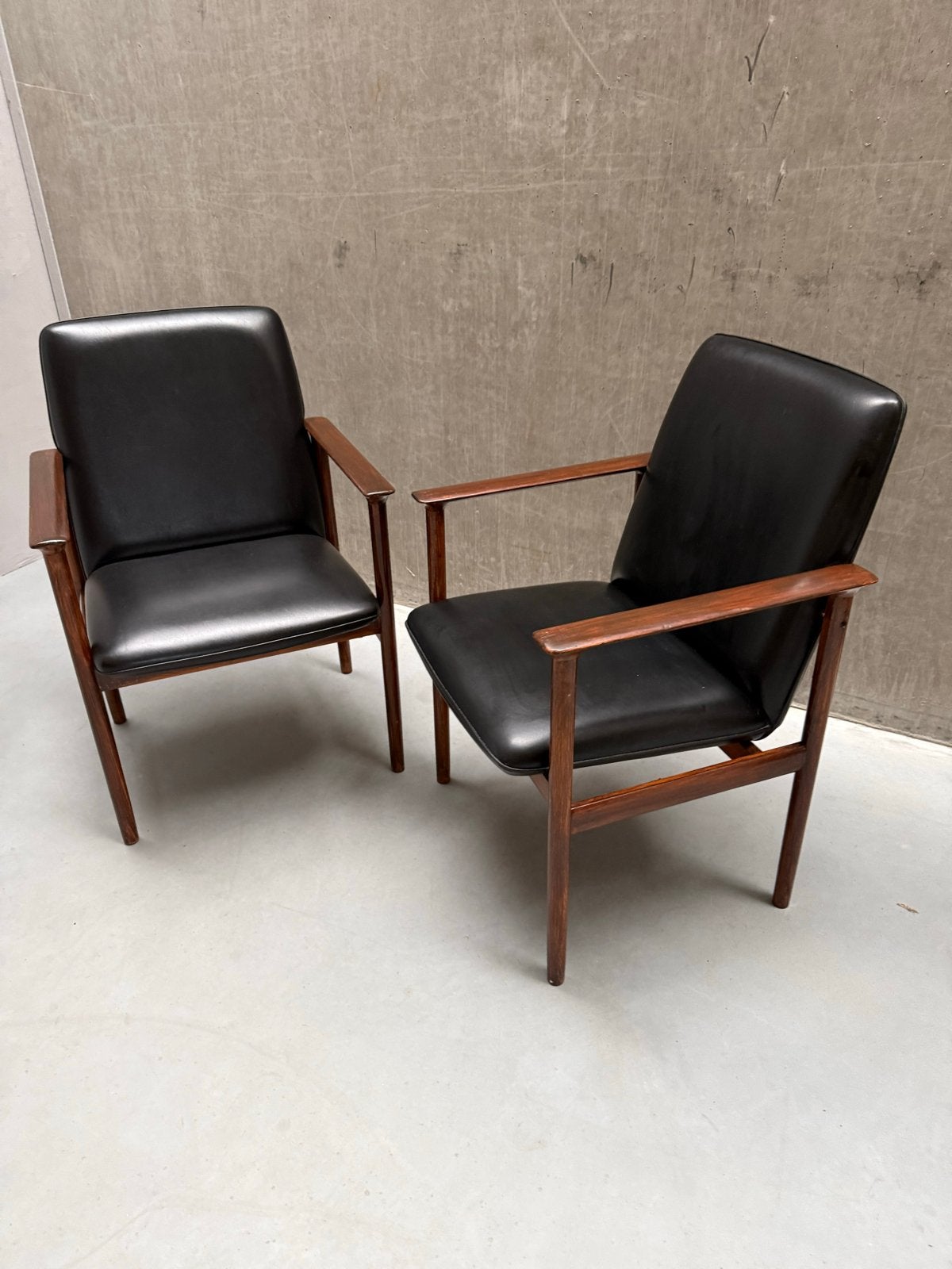 2x Vintage Fristho Impala Fauteuil - Cor Bontenbal 1960s, Gebruikt, Minder dan 75 cm, Ophalen of Verzenden, X
