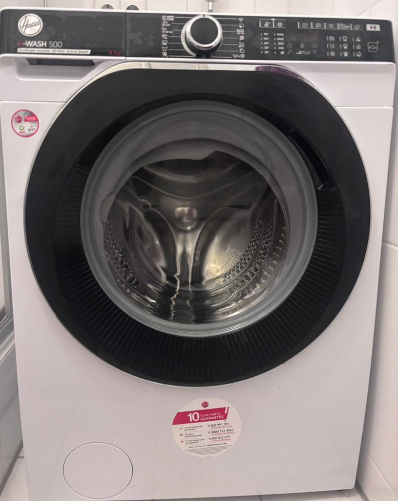 Hoover HWP 48AMBC/1-S H-WASH 500 Wasmachine 8kg 1400 toeren, Witgoed en Apparatuur, Wasmachines, Ophalen, 1200 tot 1600 toeren