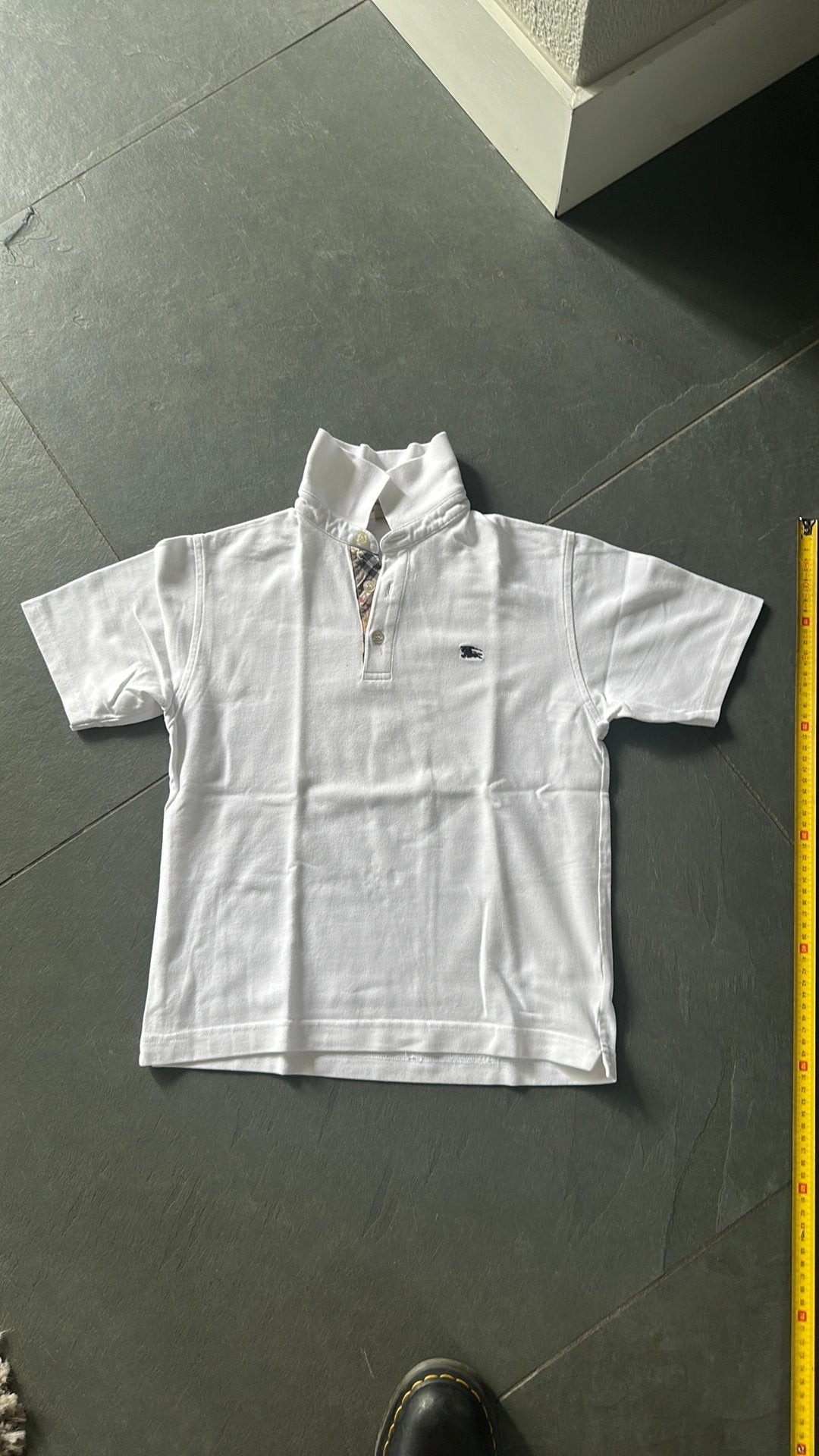 Burberry polo maat 12 jaar, Ophalen of Verzenden, Zo goed als nieuw, Jongen, Shirt of Longsleeve
