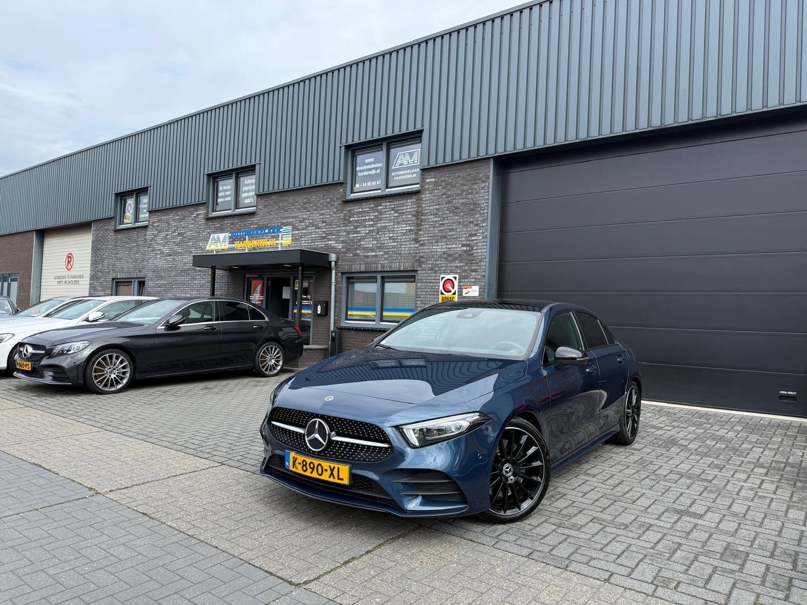 Mercedes-Benz A-klasse 250 Premium Plus | 1E EIGENAAR | 3/6/, Auto's, Automatische klimaatregeling, Gebruikt, 4 cilinders, Blauw