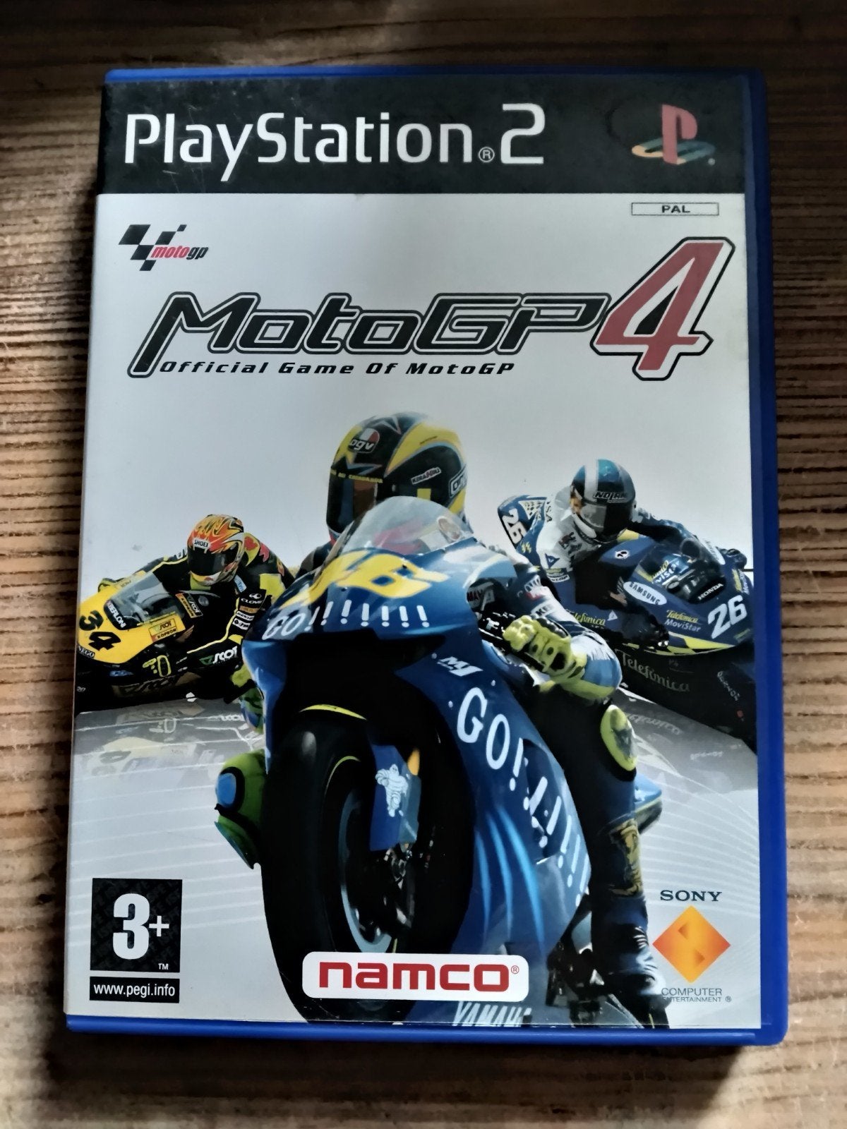 MotoGP 4 PlayStation 2 (PS2) - Racegame, 1 speler, Racen en Vliegen, Ophalen of Verzenden, Zo goed als nieuw