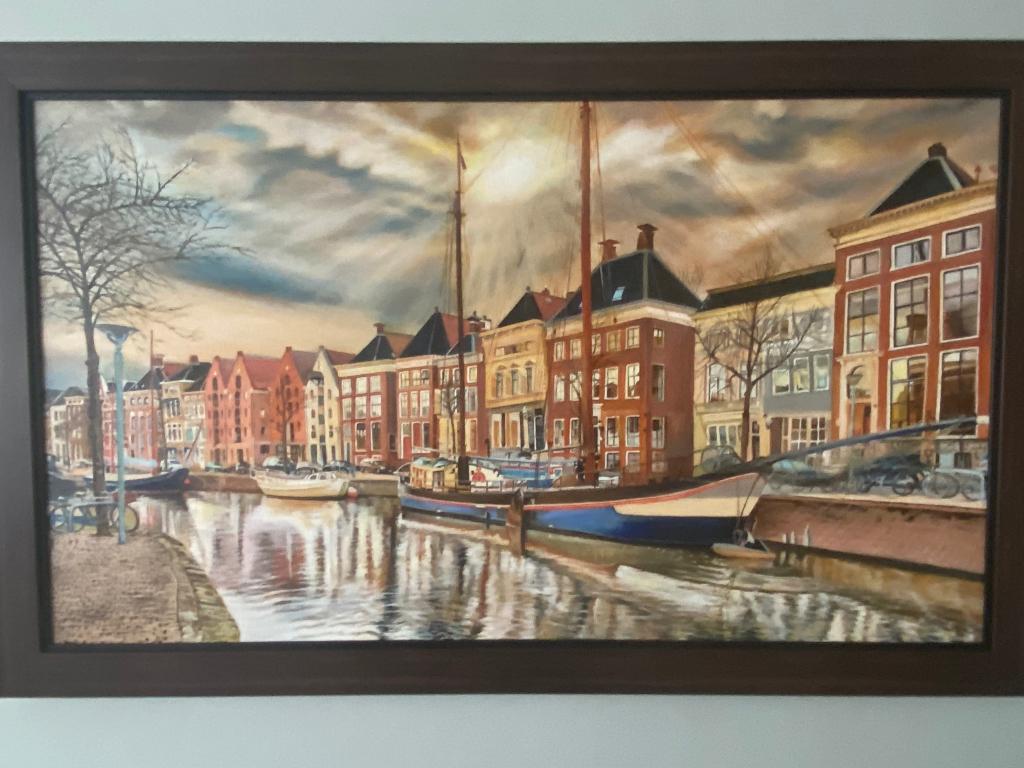 Hoge der Aa, Groningen, Antiek en Kunst, Kunst | Schilderijen | Klassiek, Ophalen of Verzenden