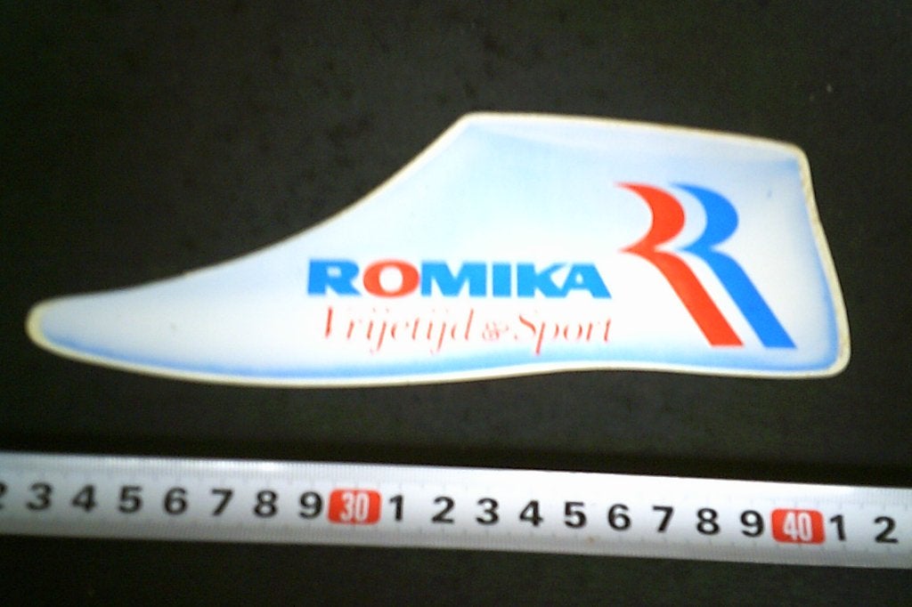 sticker ROMIKA  Vrijetijd & Sport, Ophalen of Verzenden, Zo goed als nieuw