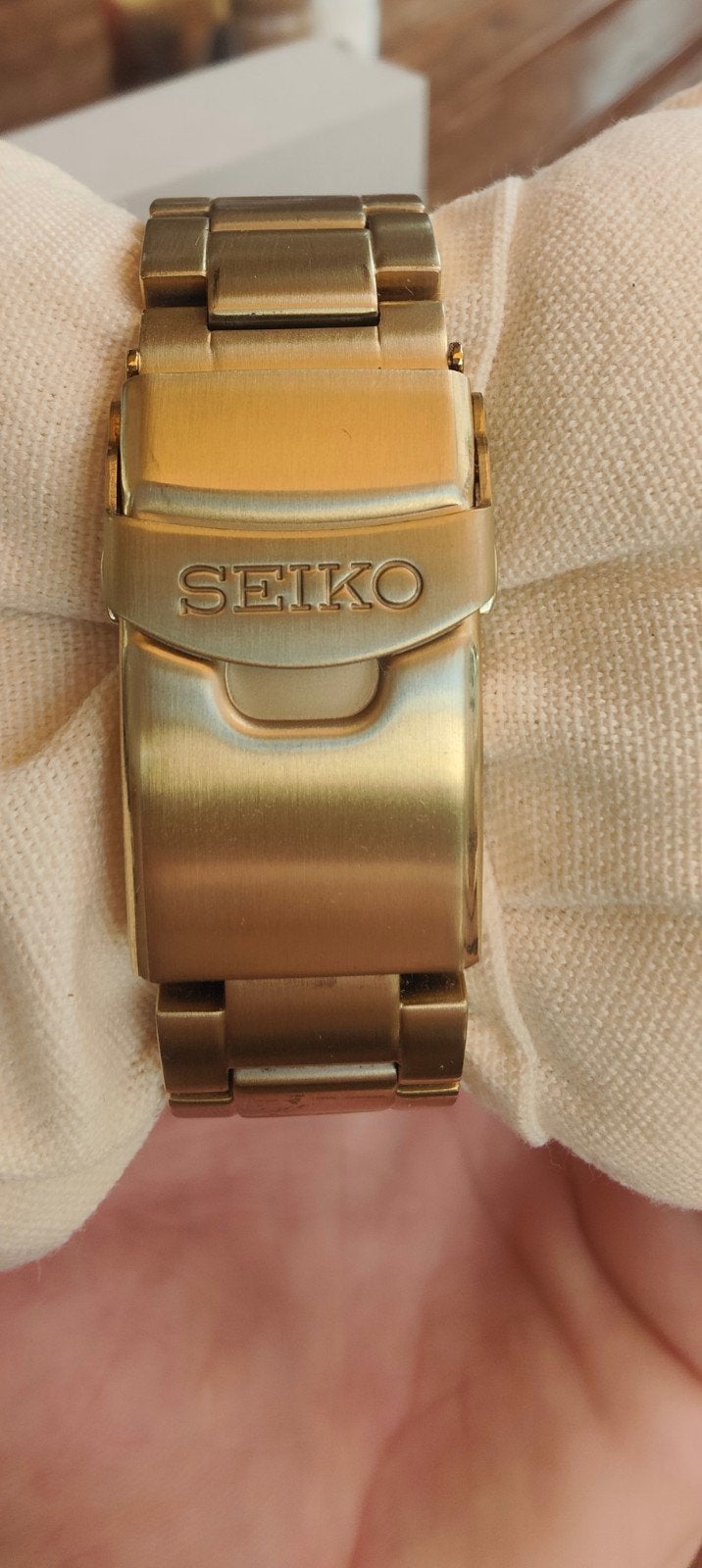 Seiko 5 Sports HUF Limited Edition SRPJ20,, Ophalen of Verzenden, Zo goed als nieuw, Seiko, Staal