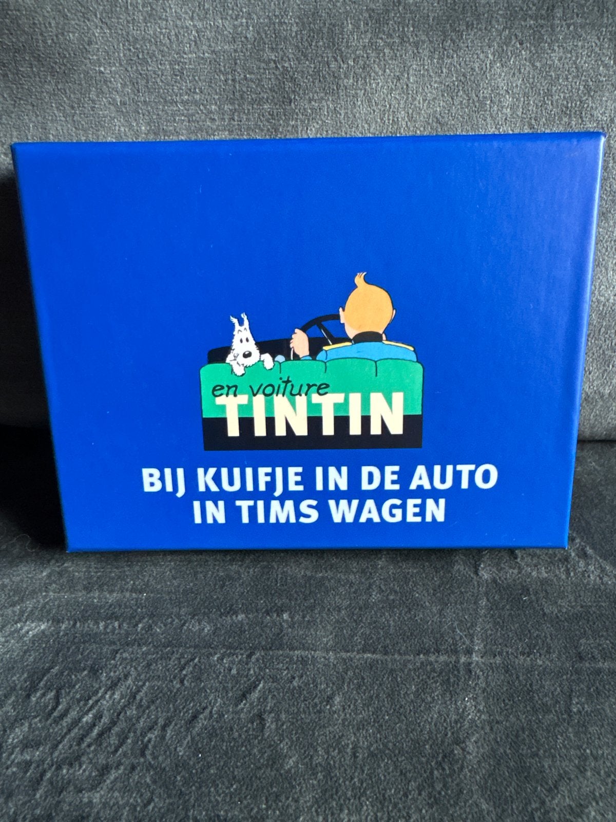 Kuifje speelkaarten set - Bij Kuifje in de auto, Ophalen, Nieuw