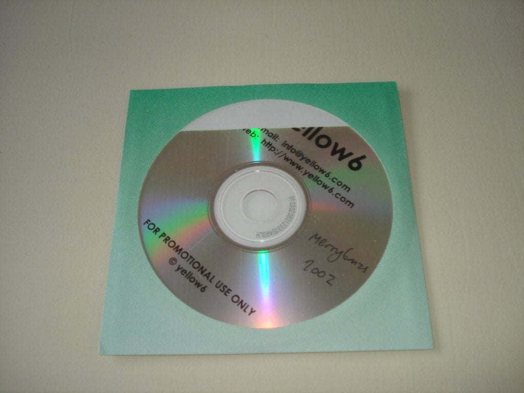 YELLOW6 - MERRY 6MAS 2002 abstract ,electronic, Electronic, Ophalen of Verzenden, Zo goed als nieuw, Speciale editie