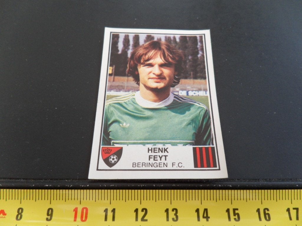 sticker panini football 82 #69 henk feyt beringen fc, Verzamelen, Ophalen of Verzenden, Zo goed als nieuw