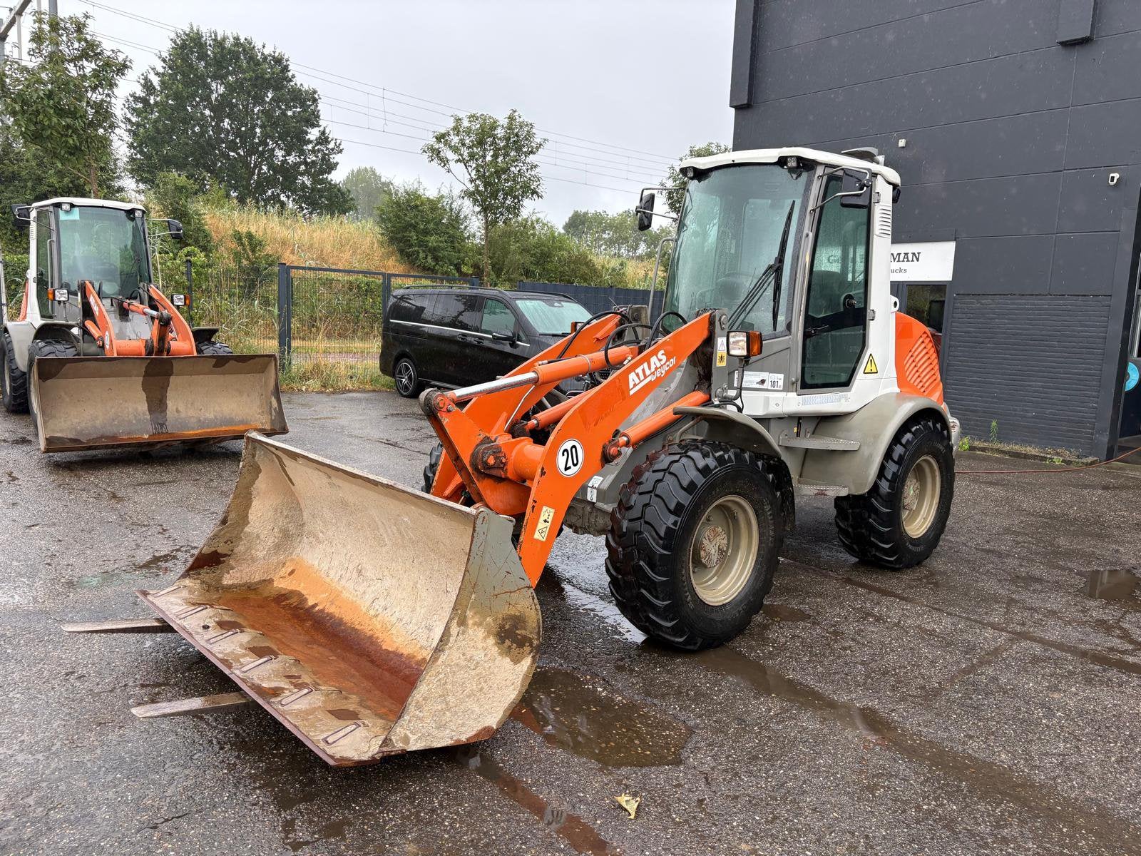 Atlas AR 75 Shovel / Wiellader TOP MACHINE!!!, Ophalen, Wiellader of Shovel
